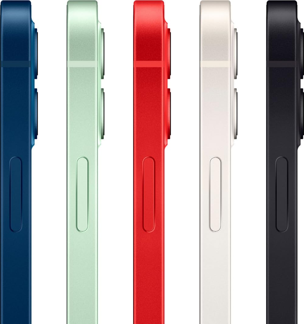 Apple iPhone 12 (Renewed), 64GB, Black - Fully Unlocked